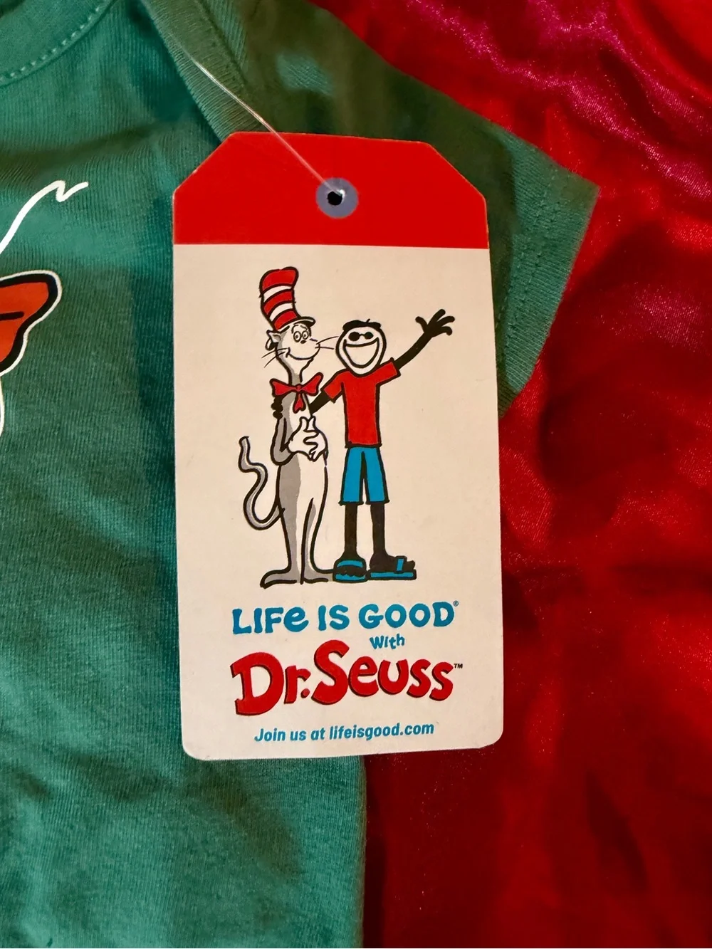 Life Is Good Baby Cindy-Lou Christmas Short-Sleeve Crusher Bodysuit BRAND NWT